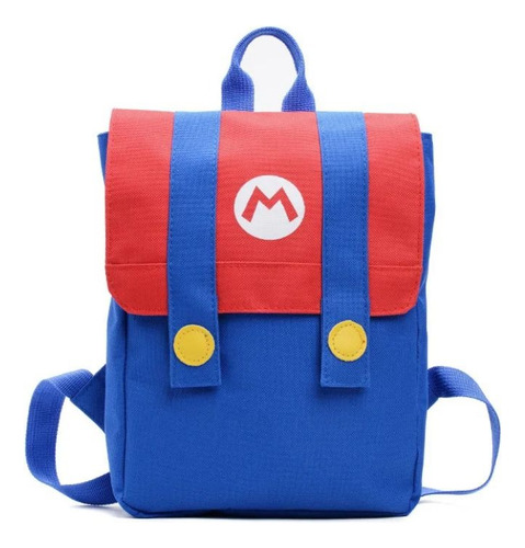 Mochila Mini Niñ@s Mario Bros Luigi Kawaii Regalo