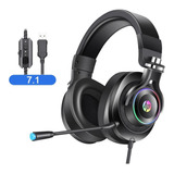 Audifono Gamer Hp H500gs 7.1 Rgb - Negro