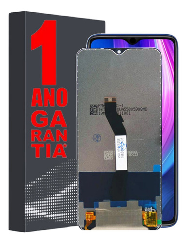 Tela Frontal Completa Para Redmi Note 8 Pro M1906g7 Display