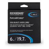 Cabo De Audio Rockcable Patchworks 19.7 Ft 6 Metros