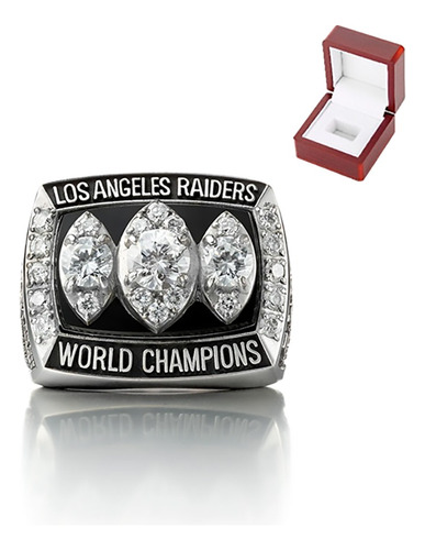 Nfl - Anillo De Campeonato De Los Oakland Raiders 1983