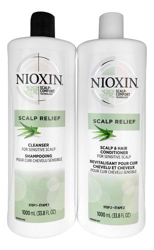 Nioxin Scalp Relief Cleanser Y Acondicionador De Acondiciona