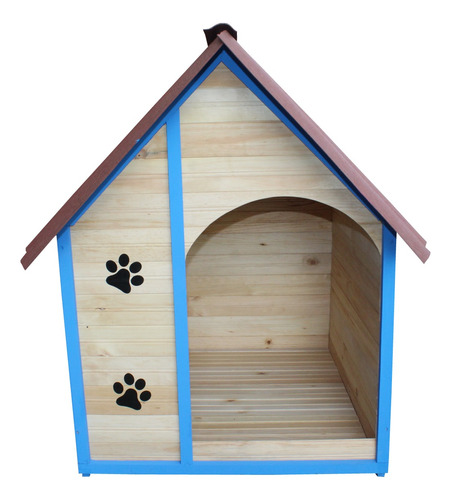 Casas Para Perros Grandes(techo Teja Para Intemperie)+envio