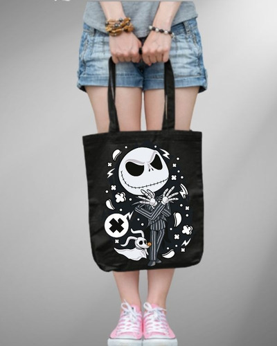 Tote Bag- Bolsa De  El Extraño Mundo De Jack - Jack Skelling