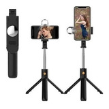 Bastão Selfie Tripé Bluetooth C/ Controle P/ Celular Câmera