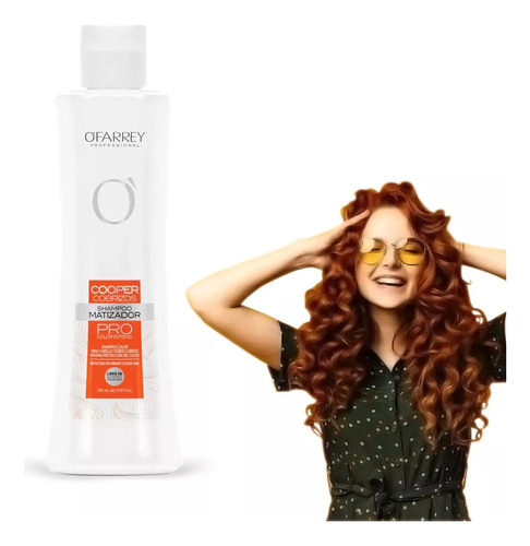 Ofarrey Shampoo Matizador Cobrizo 295 Ml