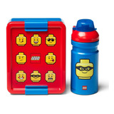 Lunchera Escolar Infantil Lego Lunch Set + Botella 390ml