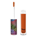 Yuya Labial Liquido Mate Papaya 3g Lipstick Larga Duración Acabado Matte Color Naranja