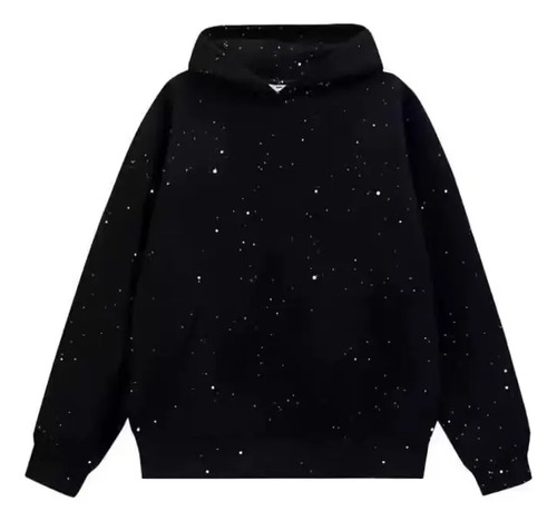 Sudadera Brillos Adiamantada Full Diamond Oversize Z