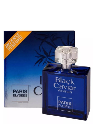 Perfume Black Caviar Woman 100 Ml - Lacrado - Paris Elysees