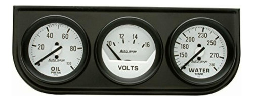 Auto Meter 2327 Autogage Mechanical Oil/volt/water Gauge