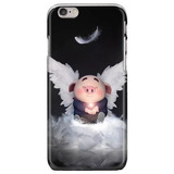 Funda Celular Cerdito Angel Alas Tierno Disp Todos Los Cel