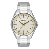 Relógio Orient Mbss1343 I1sx Analógico Quartz Prata 41mm