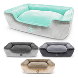 Cama Para Perros Grandes Y Medianos, Lavable A Maquina, Con