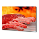 Cuadro 50x75cm Carne Cocina Asado Vaca Cerdo M1