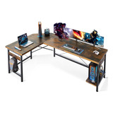 Coleshome 66 L Shaped Larger Gaming Desk Corner Computer