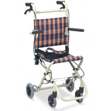 Silla De Ruedas Para Ambulancia Plegable -c/ Bolso Aluminio