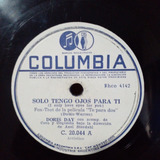 Doris Day Combo 2x1 Disco De Pasta 78rpm Muy Buenos