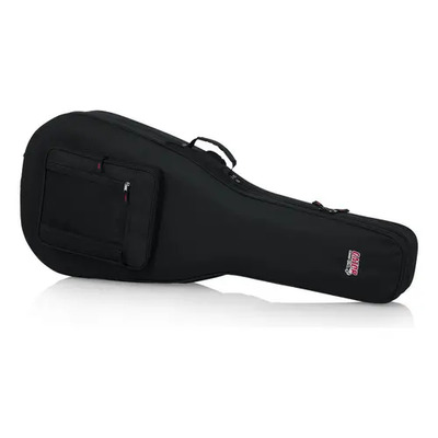 Estuche Semirrígido Gator Para Guitarra Acústica Dreadnought Negro | Meses sin interés