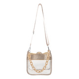 Bolso Bandolera Transparente Con Hombros