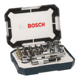 Juego De Puntas Y Dados Bosch 26 Pzas Con Matraca 2607017407