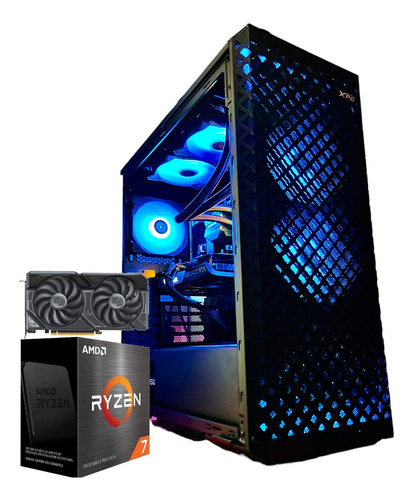 Pc Gamer Nvidia Rtx 4070 R7 5700x 32gb Ram 2tb Ssd Enf