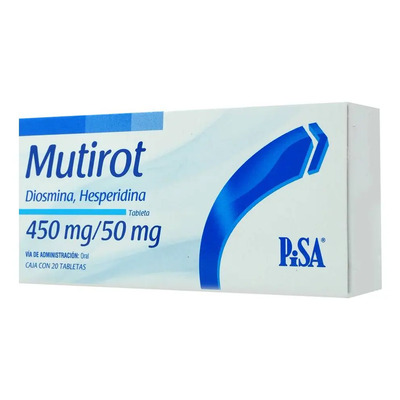 Mutirot Tableta 450 Mg\u002F50 Mg, 20 Tabletas | Envío gratis