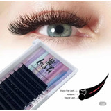 Extensiones De Pestañas Lash Masscaku Matte Elipse Flat