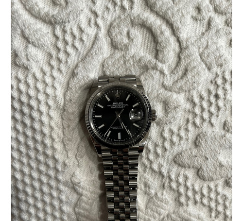 Rolex Datejust 36mm Carátula Negra