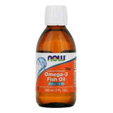 Omega 3 Liquido Now Foods Limão 200ml