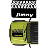 Sticker Franja Para Cofre Suzuki Jimny Llanta