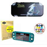 Kit Nintendo Switch Lite Case Protector + Mica Zelda.01
