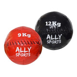 Kit Dos Medicine Balls 9kg Y 12kg -entrenamiento- Allysports