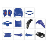 Kit Plasticos Gilera Smash 110 Azul (11) V.c. 1081a
