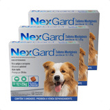 3 Nexgard 10kg A 25kg Antipulgas E Carrapatos C\3 Uni. Cada