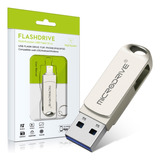 Memoria Flashdrive Usb Para iPhone 2 En 1 - 64 Gb