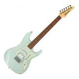 Guitarra Electrica Ibanez Azes40 Mgr Color Verde Claro Orientación De La Mano Diestro