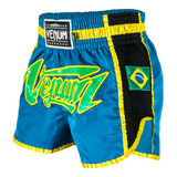 Short Venum Muay Thai Force Navy Azul Masculino