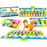 Alfombra Piano Touch Musical 110x36cm Niños Juguete Mat