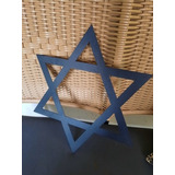 Estrela 6 Pontas Judaica Cristã Em Ferro Judaísmo 