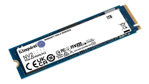 Disco Sólido Ssd Interno Kingston Nv2 Snv2s/1tb 3500/2100mbs