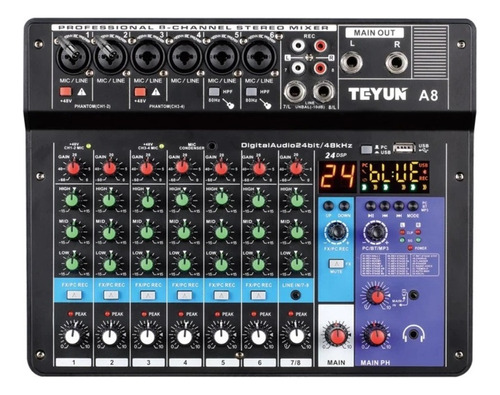 Console Teyun A8 De Mistura 110v/220v