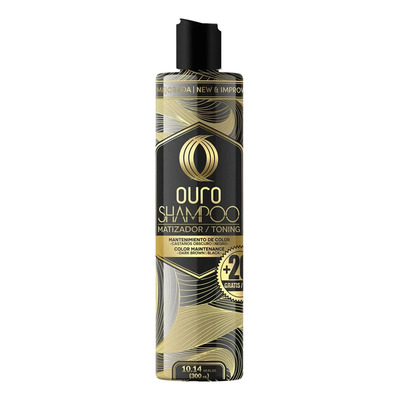 Shampoo Ouro Matizador Cabello Negro Obscuro 300ml | MercadoLibre