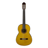 Guitarra Criolla Clásica Yamaha Transacoustic Cg-ta Para Diestros Natural Brillante
