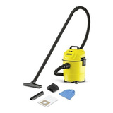 Aspiradora Polvo Líquidos Vidrios 15 Litros Karcher (wd1) Color Amarillo