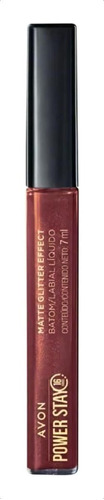 Avon - Power Stay Matte Glitter Batom Líquido Nude Iluminado 7ml