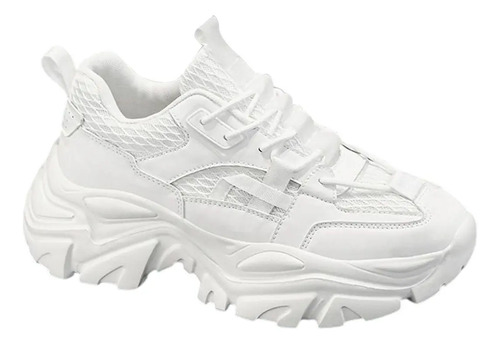 Zapatillas De Hombre Casuales Transpirables Con Suela Gruesa