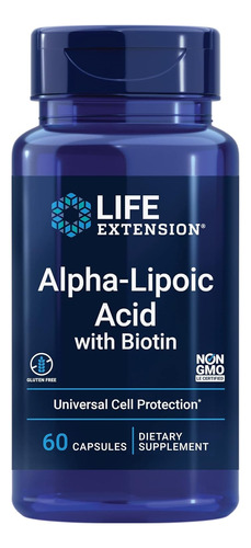 Life Extension I Alpha-lipoic Acid With Biotin I 60 Caps