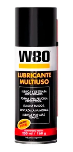 Lubricante Multiuso Aerosol W80 426ml - Pintolindo