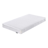 Colchon Individual En Caja Estructura De Resortes Blanco Kingshouse Espuma De Alta Densidad Memory Foam Antiacaros Hipoalergenico Peso Soportado 120kg Firmeza Comodidad Descanso Poliester 